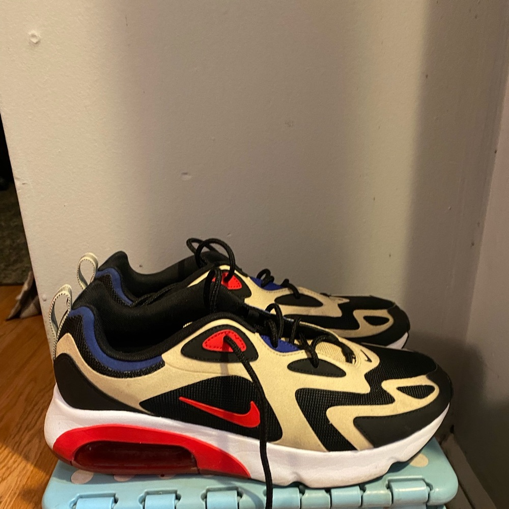 Nike Black and Red Sneakers